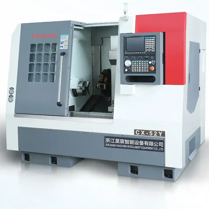 Low Rail Inclined Bed Turret CNC Machine